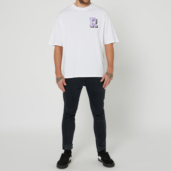VARSITY TEE - WHITE