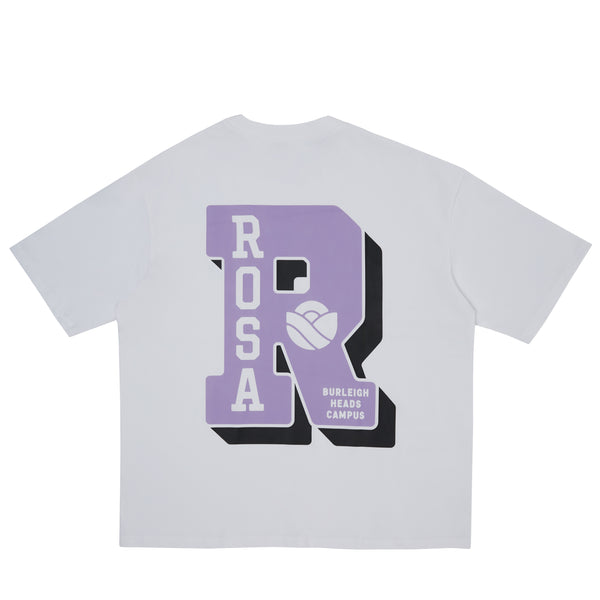 VARSITY TEE - WHITE