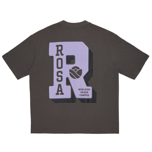 VARSITY TEE - CHARCOAL